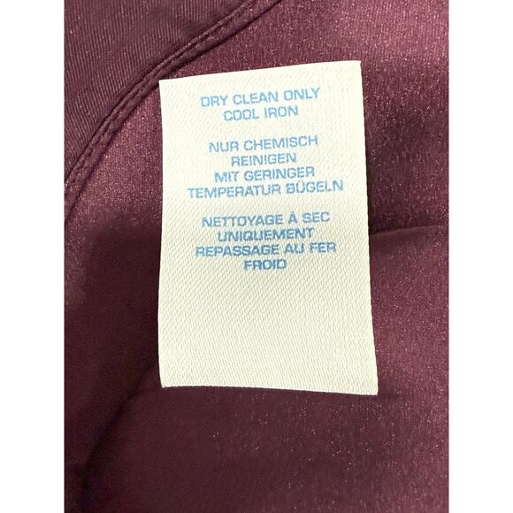 Boden Selina Polka Dot Dress Wine & Pink Multi Color Size 6L (076) - Picture 7 of 12